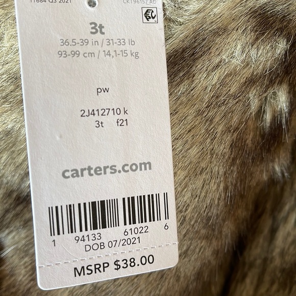 Cute vest for girls 3T - Picture 8 of 8